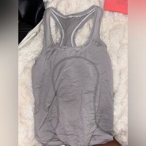 Lululemon SwiftlyTech Racerback Tank- Black & White